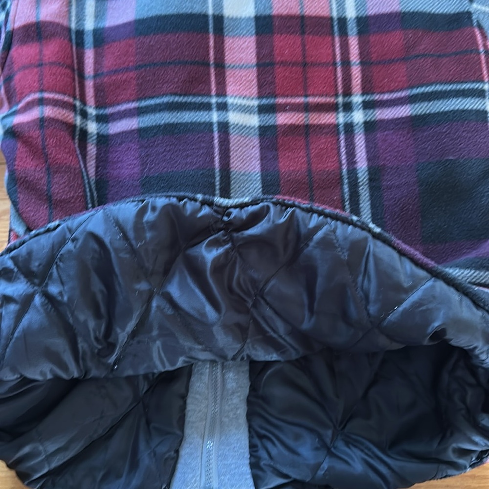 Plaid Hooded Jacket - Picture 3 of 3